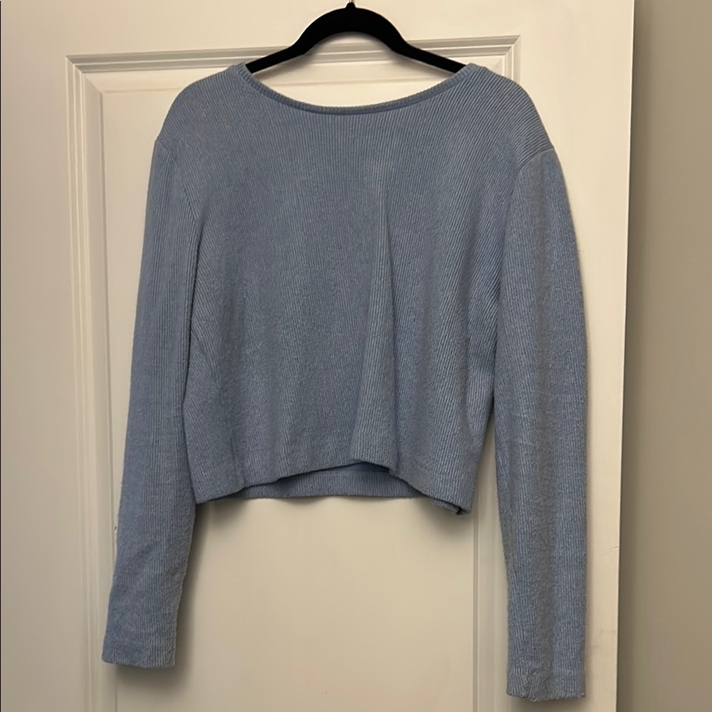Zara Light Blue Women's Sweater